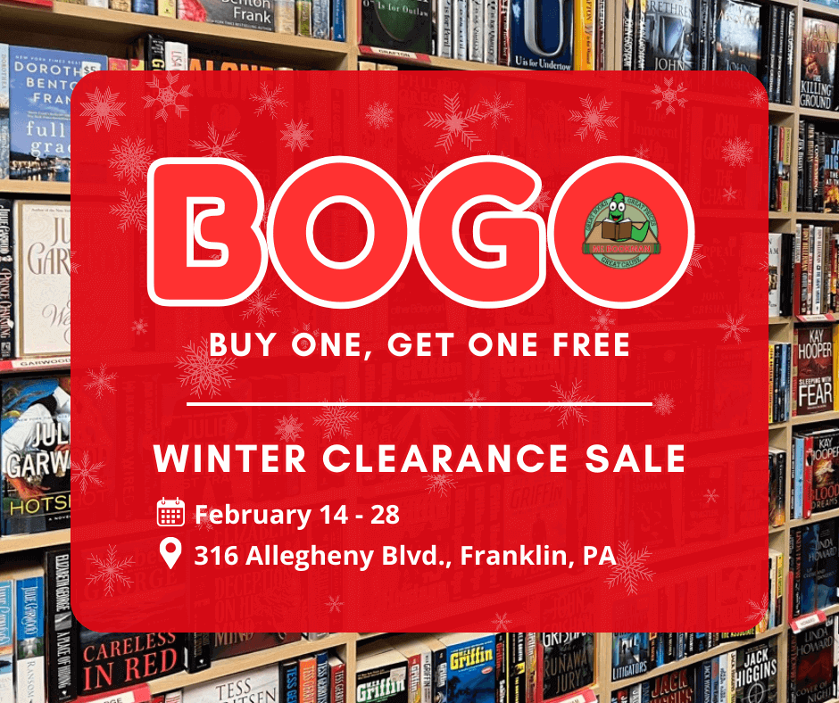 February Winter Clearance Sale Buy One Get One Free Allegheny Franlkin, PA